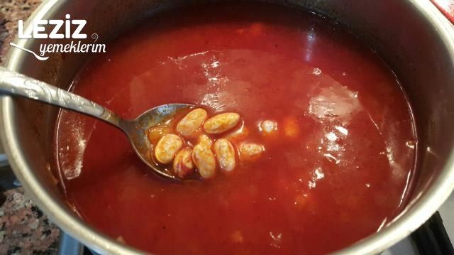 Taze Barbunya Yemeği