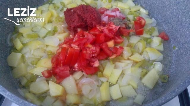 Kolay Sebzeli Bulgur Pilavı