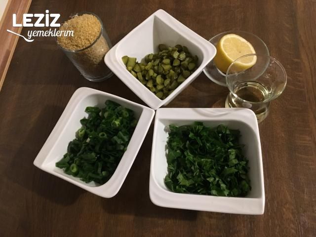 Şalgam Sulu Bulgur Salatası