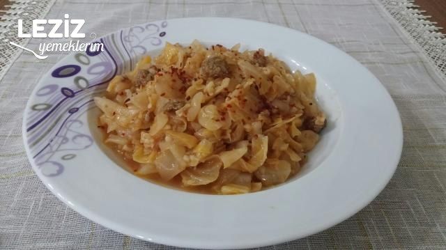 Kıymalı Kapuska Yemeği Tarifi