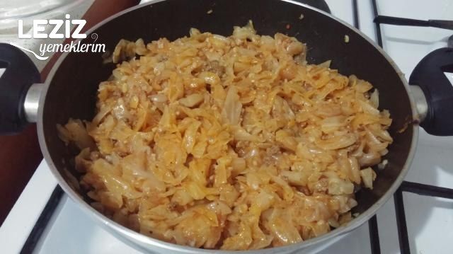 Kıymalı Kapuska Yemeği Tarifi