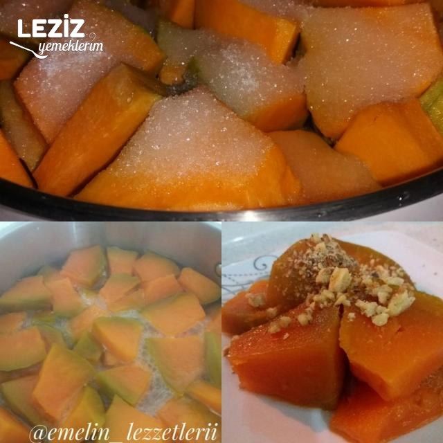 Tahinli Kabak Tatlısı