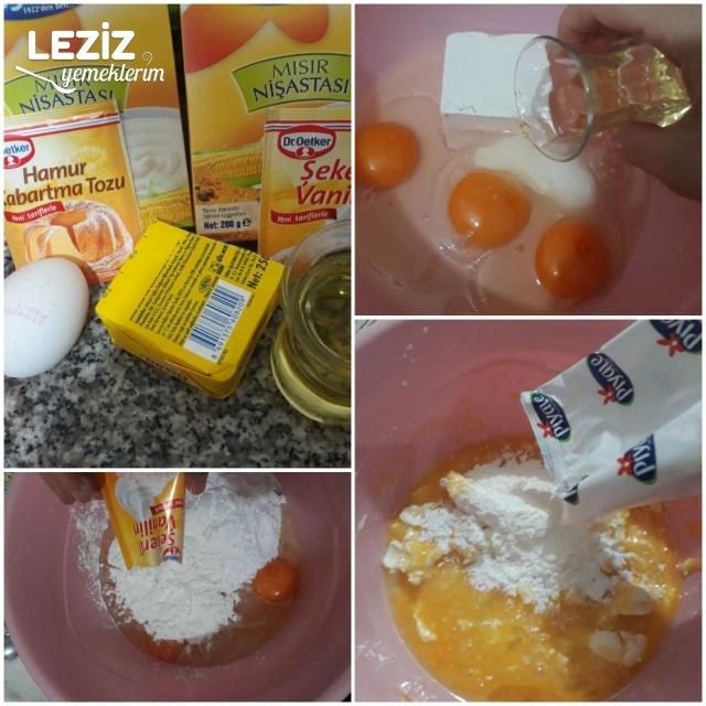 Haşhaşlı Bademli Enfes Kurabiye