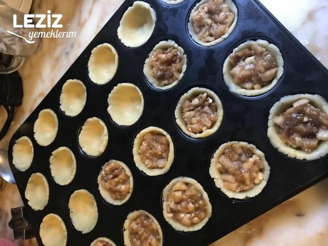 Elmalı Tartolet ( Mini Elmalı Pay)