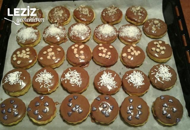 Zencefilli Tarçınlı Marşmolovlu Kurabiye