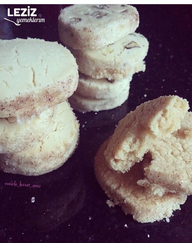 Rulo Elmas (Kum) Kurabiye