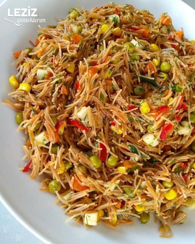 Kavrulmuş Tel Şehriye Salatası