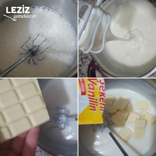 Yumurtasız Pastacı Kreması (Tam Ölçü)