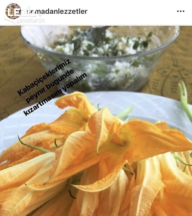 Kabak Çiçeği Kızartması