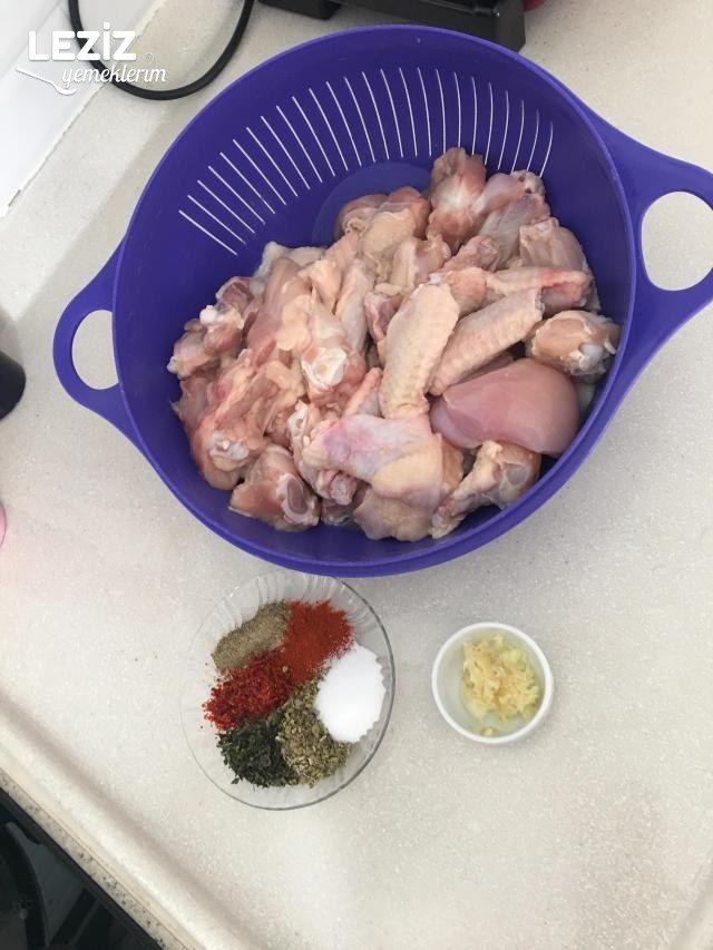 Mangal Tadında Tavuk Kanat