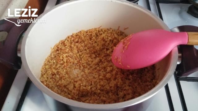 Nefis Tel Şehriyeli Bulgur Pilavı Tarifi