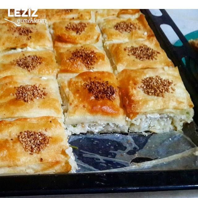 Su Böreği Tadında Büzgülü Börek