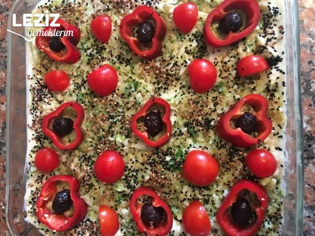 Tost Ekmekli Sebzeli Kanepe