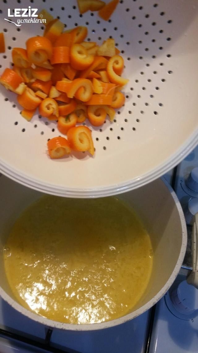 Mis Kokulu Portakal Kabuğu Reçeli