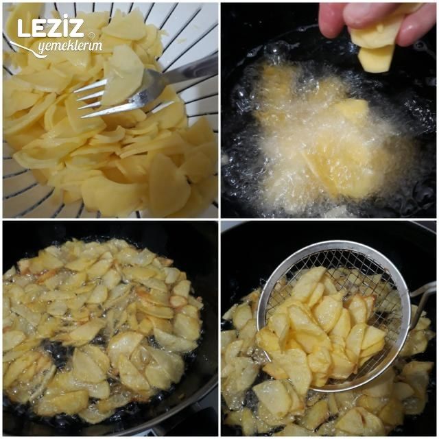 Kızarmış Patates Salatası Nasıl Yapılır?