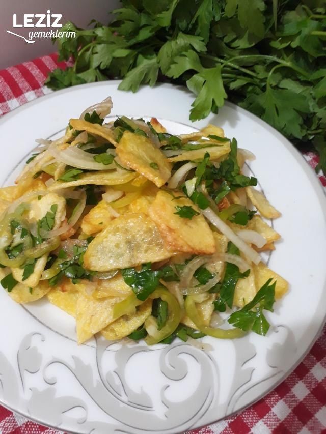 Kızarmış Patates Salatası Nasıl Yapılır?