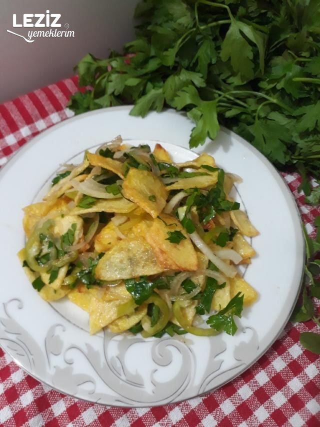 Kızarmış Patates Salatası Nasıl Yapılır?