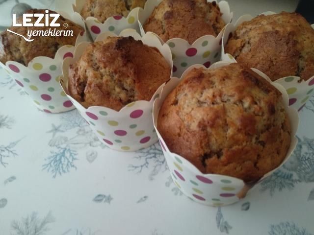Çikolata Soslu Havuçlu Muffin