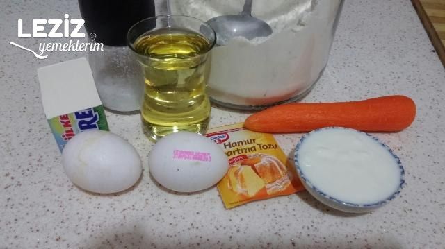 Dereotlu Havuçlu Poğaça Tarifi