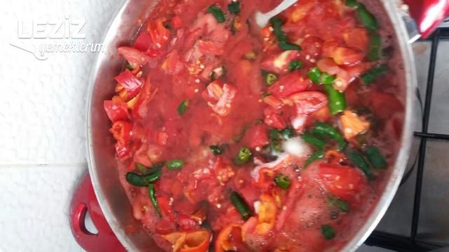 Kışlık Domates Konservesi