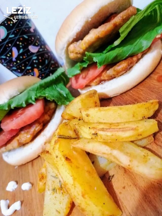 Evde Tavukburger Menü Nasıl Hazırlanır