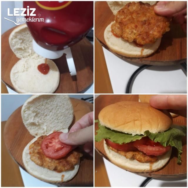 Evde Tavukburger Menü Nasıl Hazırlanır