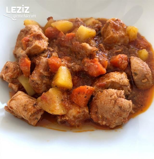 Havuçlu Patatesli Tavuk Sote