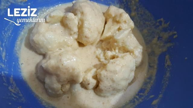 Karnabahar Kızartması (Sütlü Maden Sulu)