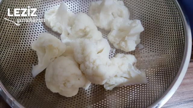 Karnabahar Kızartması (Sütlü Maden Sulu)