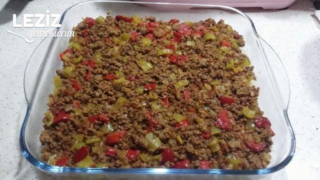 Kıymalı Kaşarlı Şahane Patates Püresi