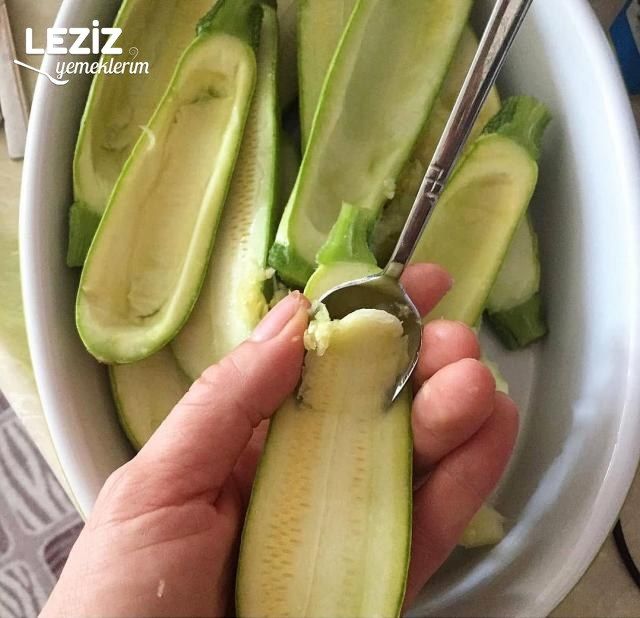 Tavuklu Kremalı Kabak Sandal