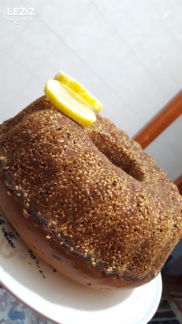 Susam Mantolu Limonlu Kek
