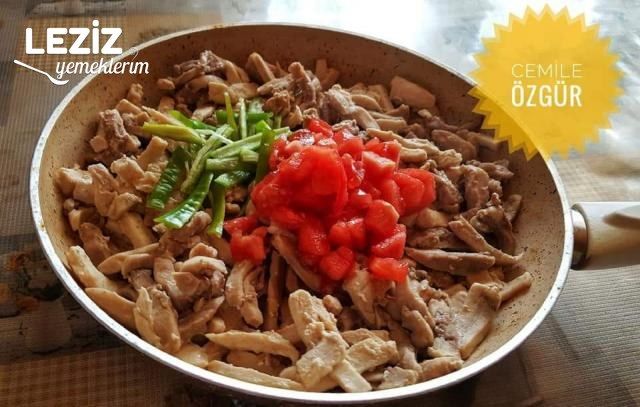 Köri Soslu Diyet Tavuk