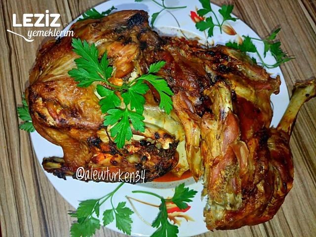 Fırında Nar Gibi Kızaran Hindi  (Lokum Gibi)