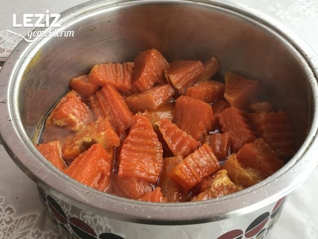 Lokum Tadında Kabak Tatlısı