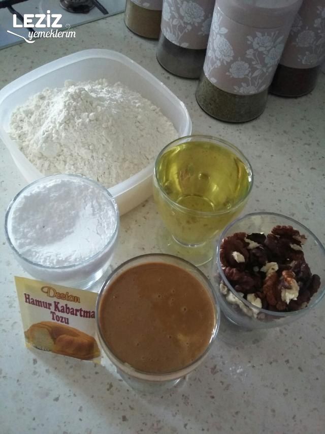 Tahinli Cevizli Enfes Kurabiye