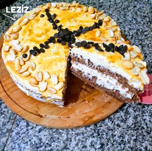 Yer Fıstıklı Yaş Pasta