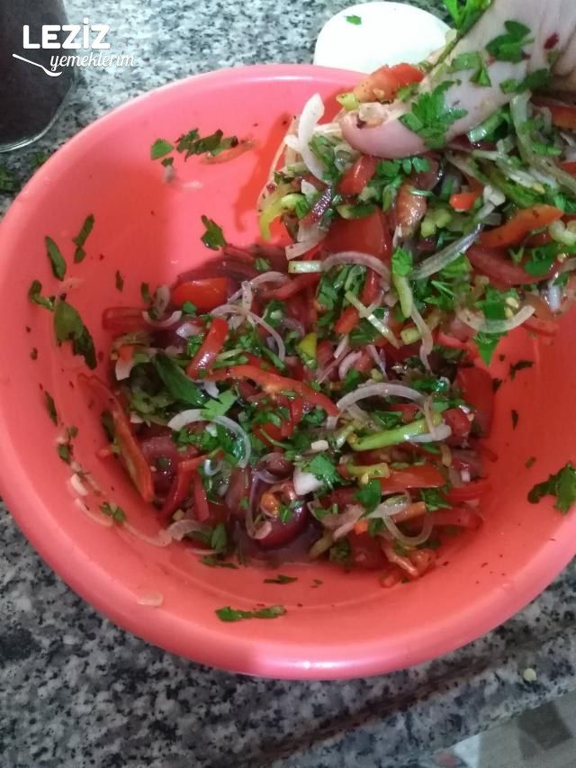 Adana Usulü Tezgah Kebapçısı Salatası