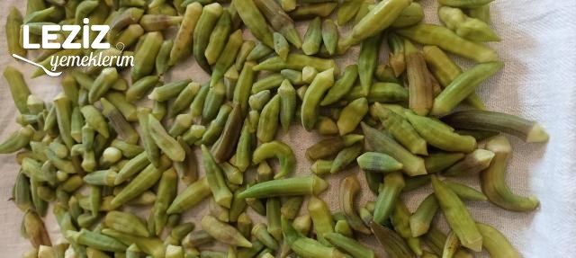 Derin Dondurucuya  Bamya Nasıl Yapılır