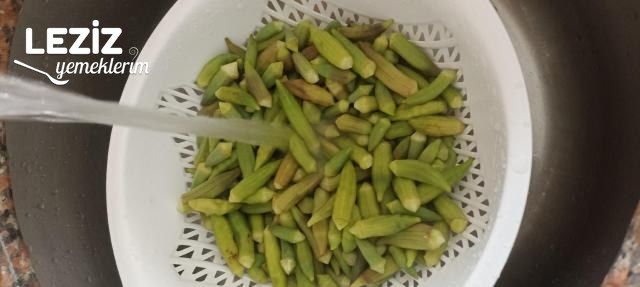 Derin Dondurucuya  Bamya Nasıl Yapılır