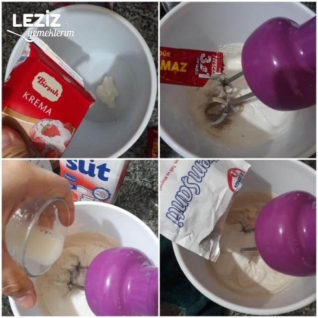 10dk Hazır Kahveli Soğuk Pasta