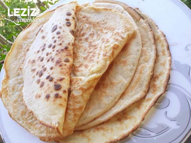 Kahvaltıya Sade Krep