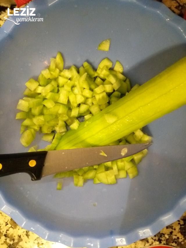 Cacık Tarifi (Sarımsaklı)