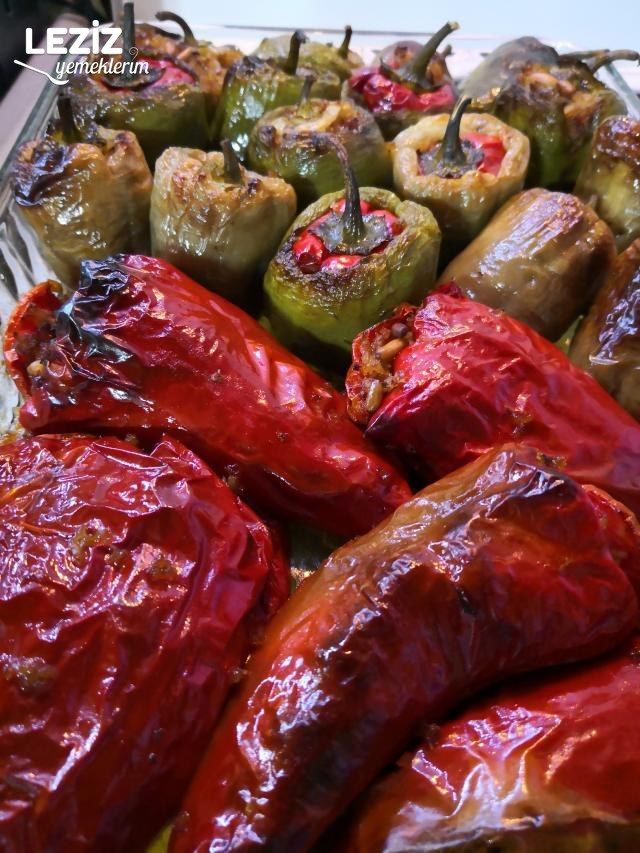 Zeytinyağlı Biber Dolması (Harika Lezzet)