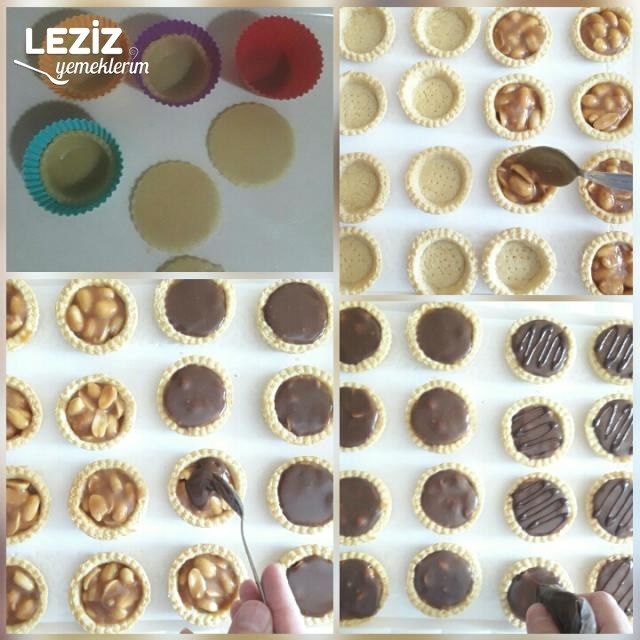 Porsiyonluk Snickers Kurabiye