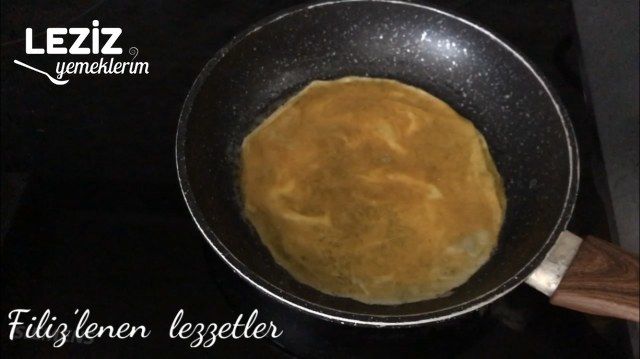 Kahvaltının Starı Pasta Görünümlü Omlet (Videolu)