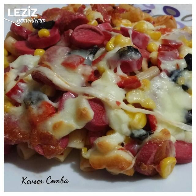 Nefis Makarna Pizzası Tarifi