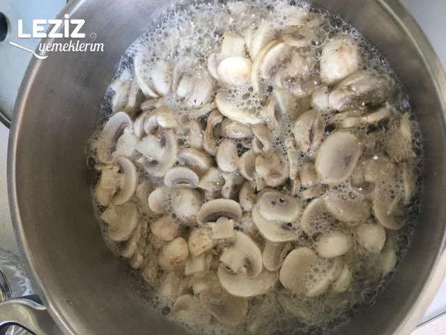 Mantar Kavurması Tarifi