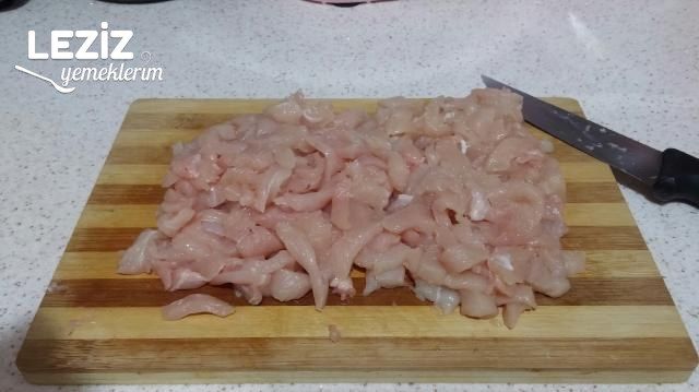 Enfes Ev Yapımı Tavuklu Dürüm