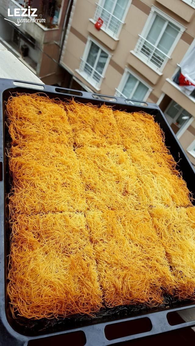 Cevizli Kadayıf Tatlısı